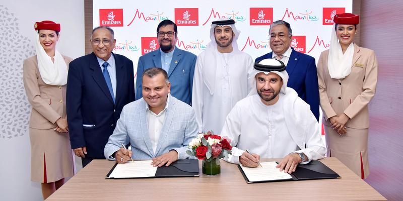 Emirates assinou três pré-acordos (MoUs, na sigla em inglês) durante o Arabian Travel Market 2023 em Dubai com três departamentos de turismo (Divulgação)