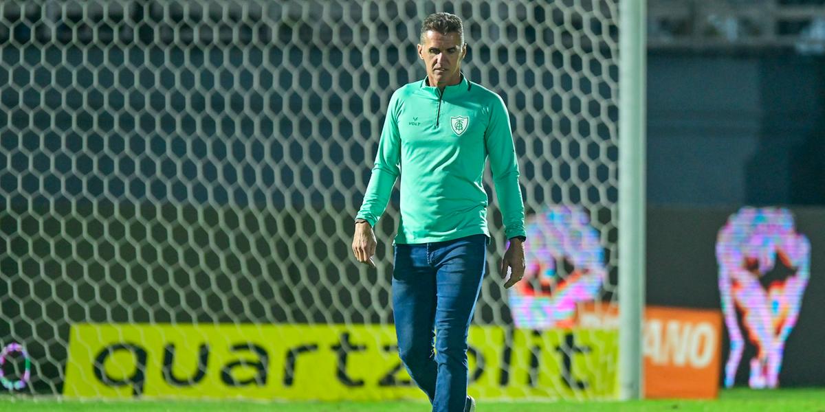 Mancini revela emocional abalado do grupo após empate com o RB Bragantino (Mourão Panda / América)