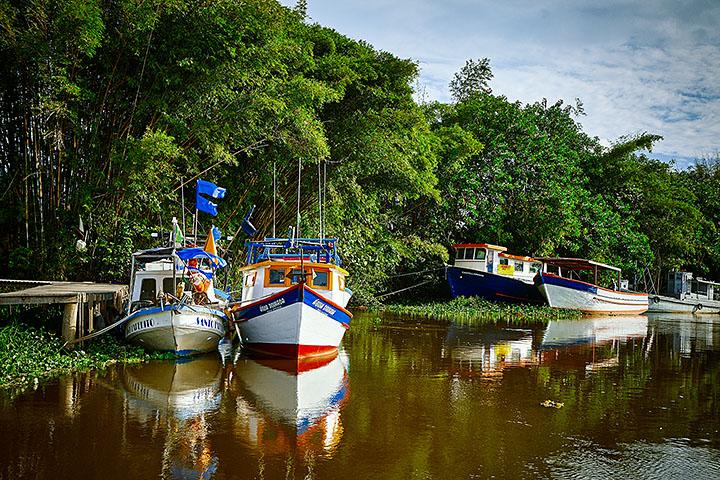 Rio Juqueriquerê, em Caraguatatuba (SP) (Ken Chu/Expressão Stúdio)