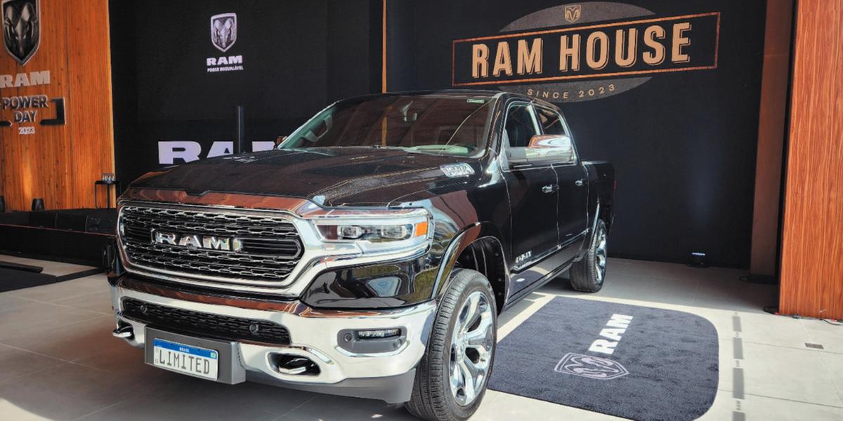 Ram 1500 Limited chega para ser a opção mais luxuosa da marca sem restrição de CNH (Marcelo Jabulas)