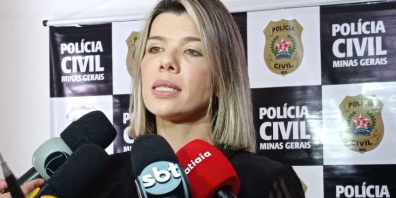 Delegada Nicole Perim, titular da  Delegacia Especializada de Atendimento à Mulher (Deam) em Vespasiano (Divulgação/PCMG)