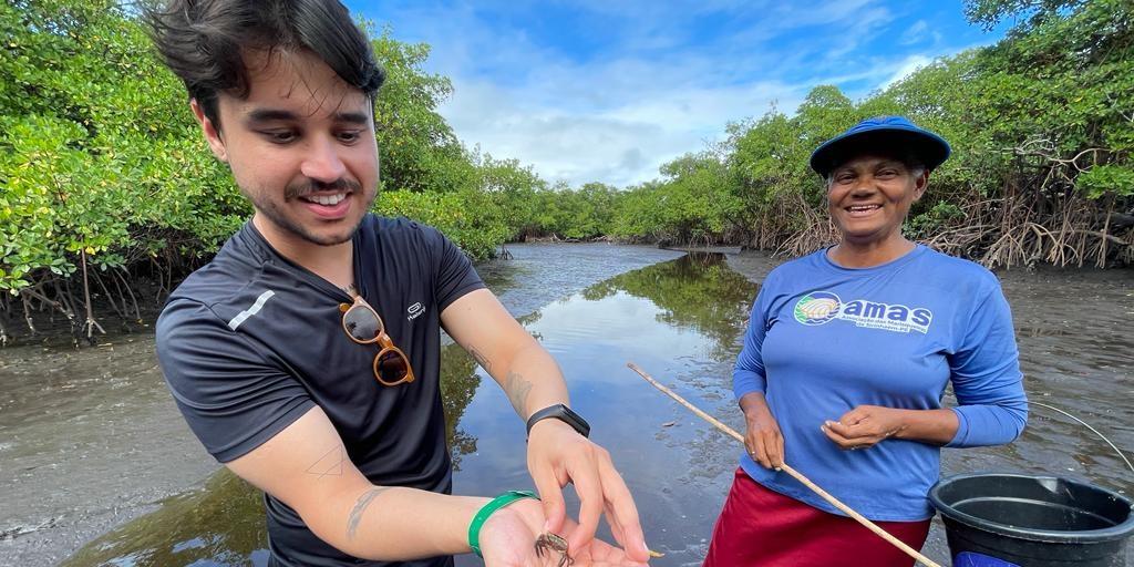 Projeto Paisagens Alimentares busca criar estratégias para valorizar o trabalho das associações de marisqueiras (Divulgação)