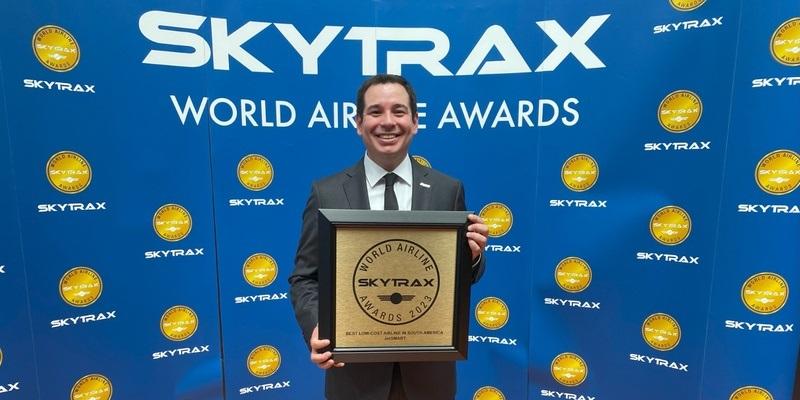 Premiação mundial, organizada pela World Airline Awards 2023, é considerada o "Oscar da indústria". (Divulgação)