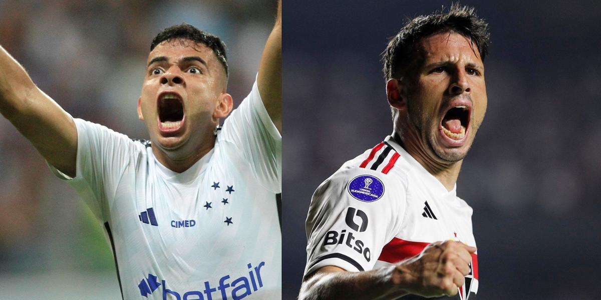 Cruzeiro encara o São Paulo no Independência (Montagem/ Foto: Staff Images Cruzeiro / Rubens Chiri / saopaulofc.net)