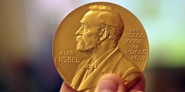 Medalha que retrata Alfred Nobel (Reprodução/Flickr)