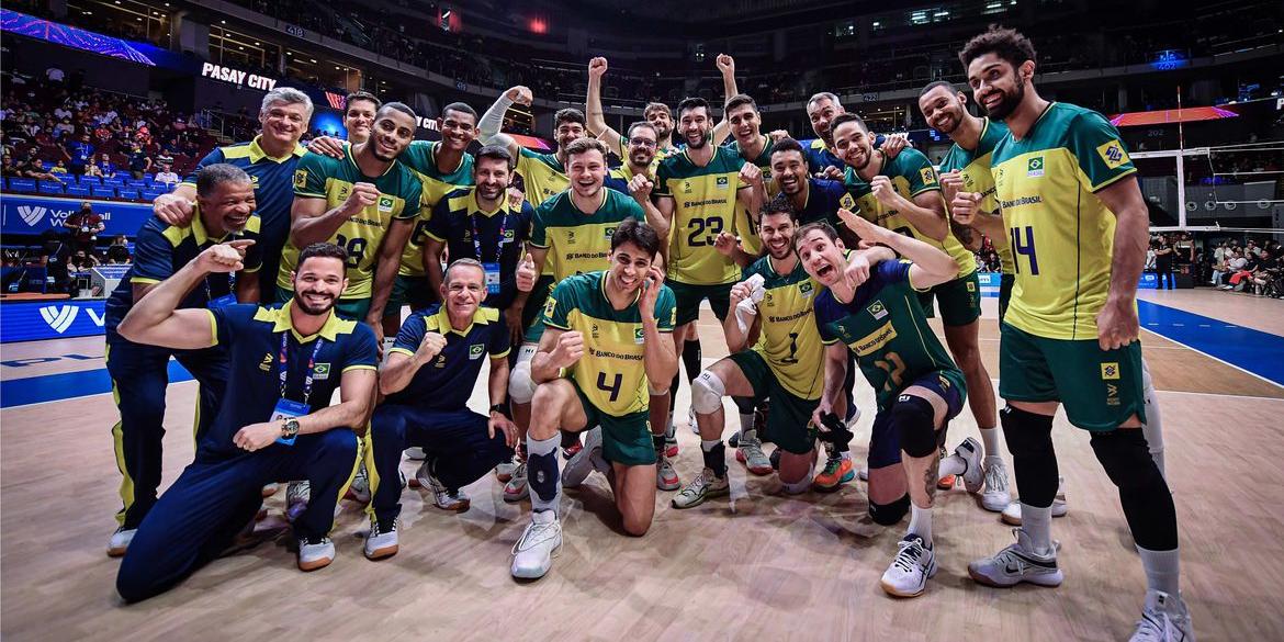 Classificado, Brasil bate China no término da fase preliminar da Liga (Divulgação/FIVB)