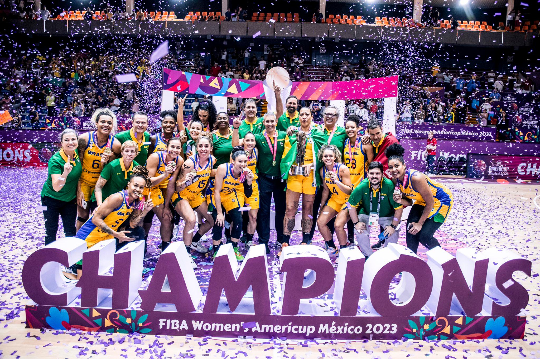 Após 12 Anos, Brasil Volta A Conquistar A Copa América De Basquete Feminino