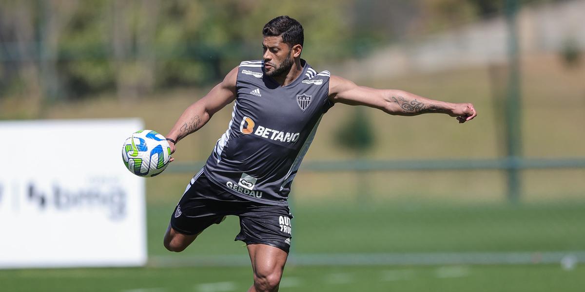 Hulk volta ao time contra o Goiás (Pedro Souza / Atlético)