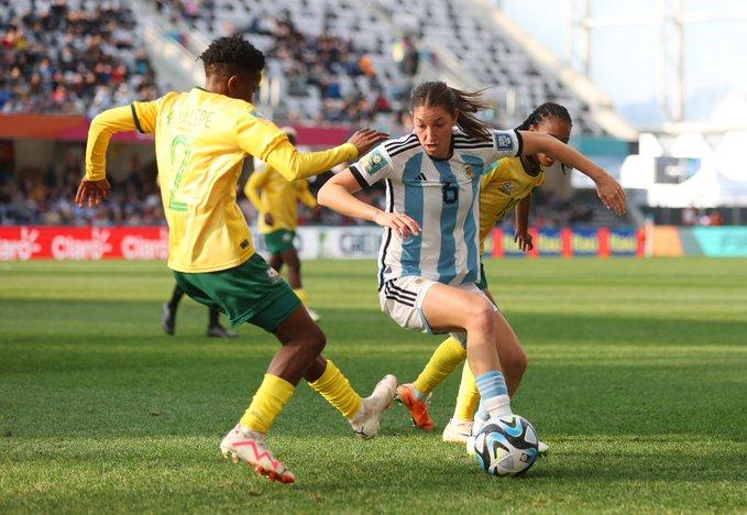 Copa feminina: Argentina e África do Sul empatam em jogo, o jogo