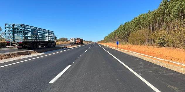 O trecho contará com toda a sinalização necessária para orientar os motoristas, prezando a segurança e mobilidade dos usuários (Divulgação / Eco135)