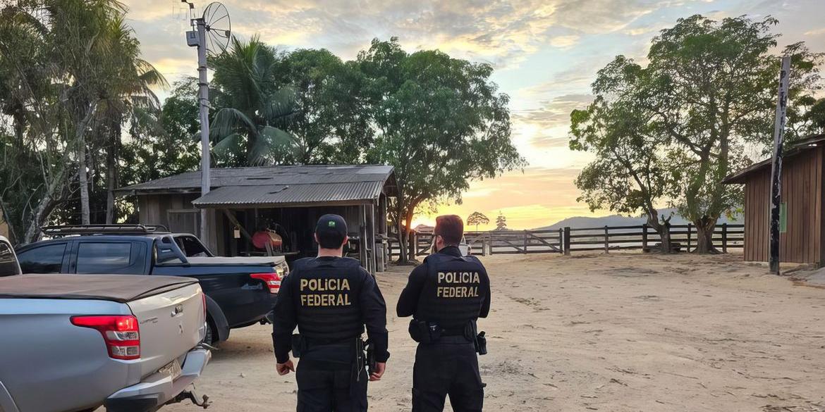 Operação abrange áreas de Mato Grosso e do Pará (Reprodução: Polícia Federal/Pará)