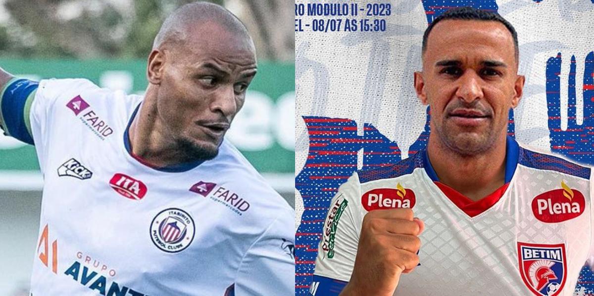 Vencedor do confronto está garantido na elite mineira em 2024 (Montagem / Reprodução: Instagram Patric / Instragram Betim)