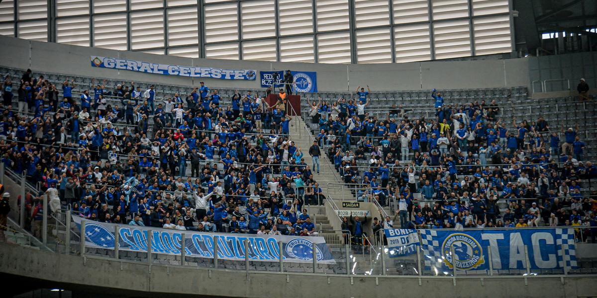 Torcida Celeste poderá adquirir ingressos para jogo contra o Palmeiras a partir de sábado (Nayra Halm / Staff Images/ CRUZEIRO)