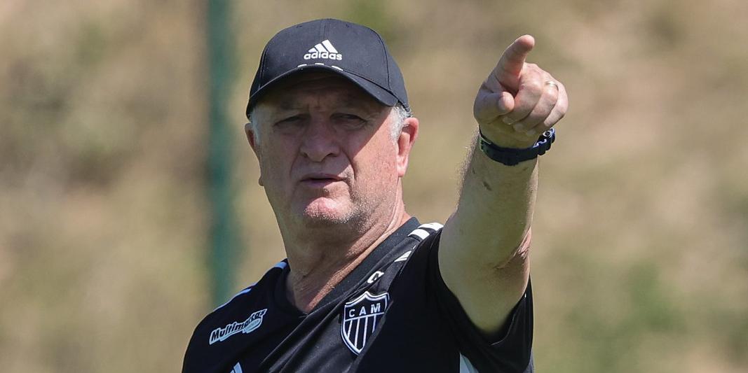 Felipão pode desfalcar o Galo na estreia da Arena MRV (Pedro Souza / Atlético)