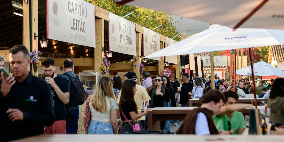 Serão mais de 200 atrações gastronômicas e culturais, concentradas em três espaços (Festival Tiradentes / divulgação)