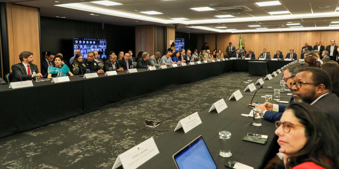 22/08/2023 - Reunião de Instalação da Comissão de Direitos e Democracia do Conselho de Desenvolvimento Econômico Social Sustentável - CDESS (Jamile Ferraris / MJSP / Divulgação)