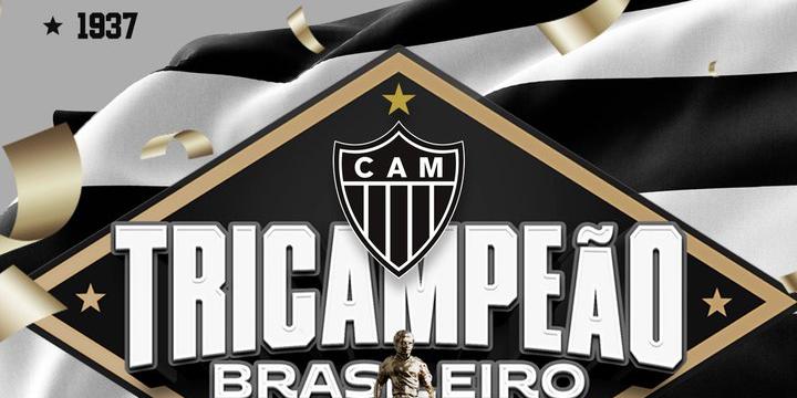 Galo vibra com título de 1937 nas redes sociais (Reprodução / Twitter Atlético)