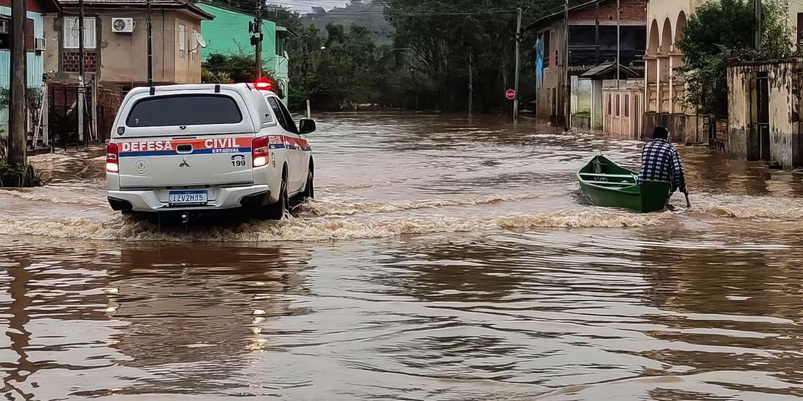 Estragos feito pelo ciclone extratropical que atingiu o Rio Grande do Sul (Defesa Civil/RS)