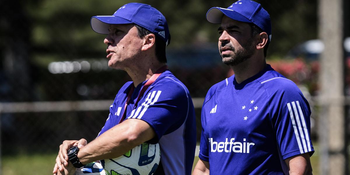 Zé Ricardo fecha preparação para o primeiro jogo à frente do Cruzeiro (Gustavo Aleixo / Cruzeiro)