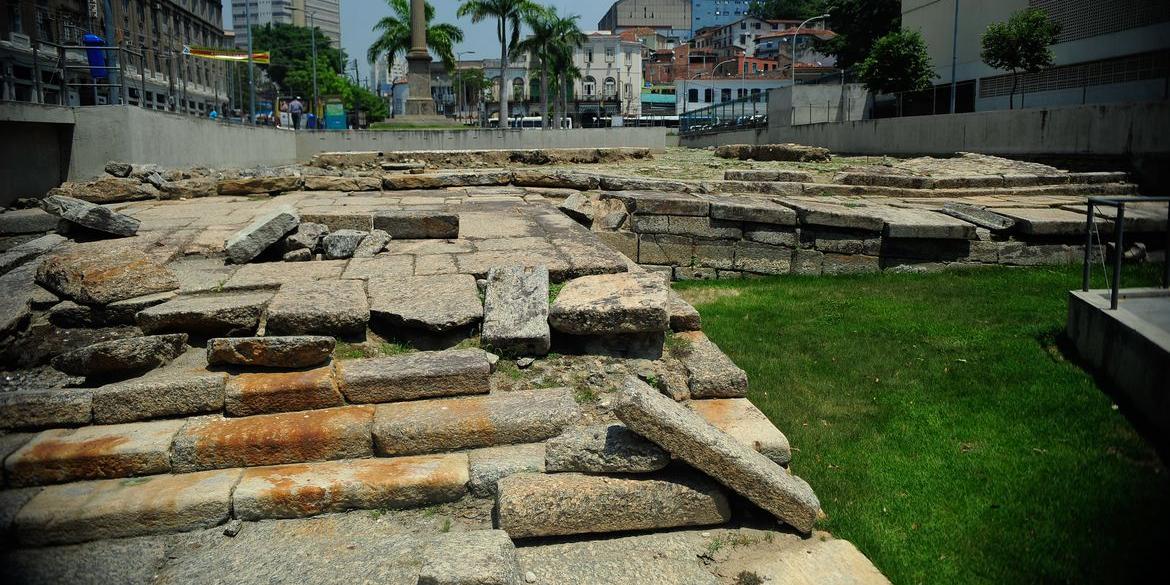 Cais do Valongo, na região central da cidade (Agência  Brasil/Tomaz Silva)