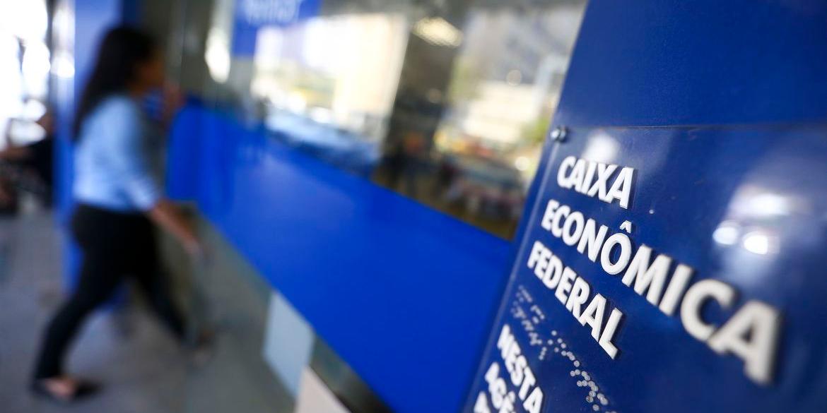 Beneficiário pode consultar as datas de pagamento, o valor do benefício e a composição das parcelas no aplicativo Caixa Tem, usado para acompanhar as contas poupança digitais do banco. (Marcelo Camargo/ Agência Brasil)