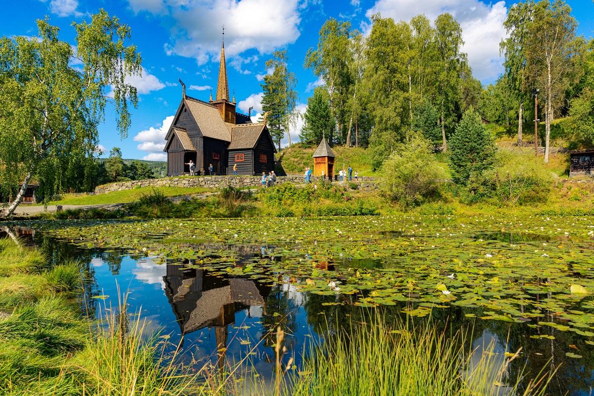 Lillehammer fica no exuberante vale de Gudbrandsdalen e possui muitos aspectos especiais (Sven-Erik Knoff / Visit Norway)