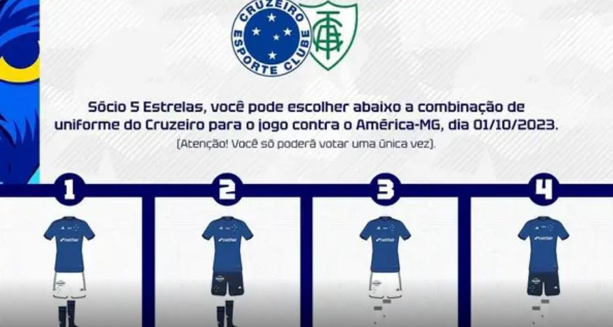 Relacionados do Cruzeiro para enfrentar o América