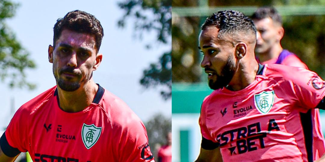 Avelar e Everaldo devem ser titulares contra o Cruzeiro (Mourão Panda/ América)