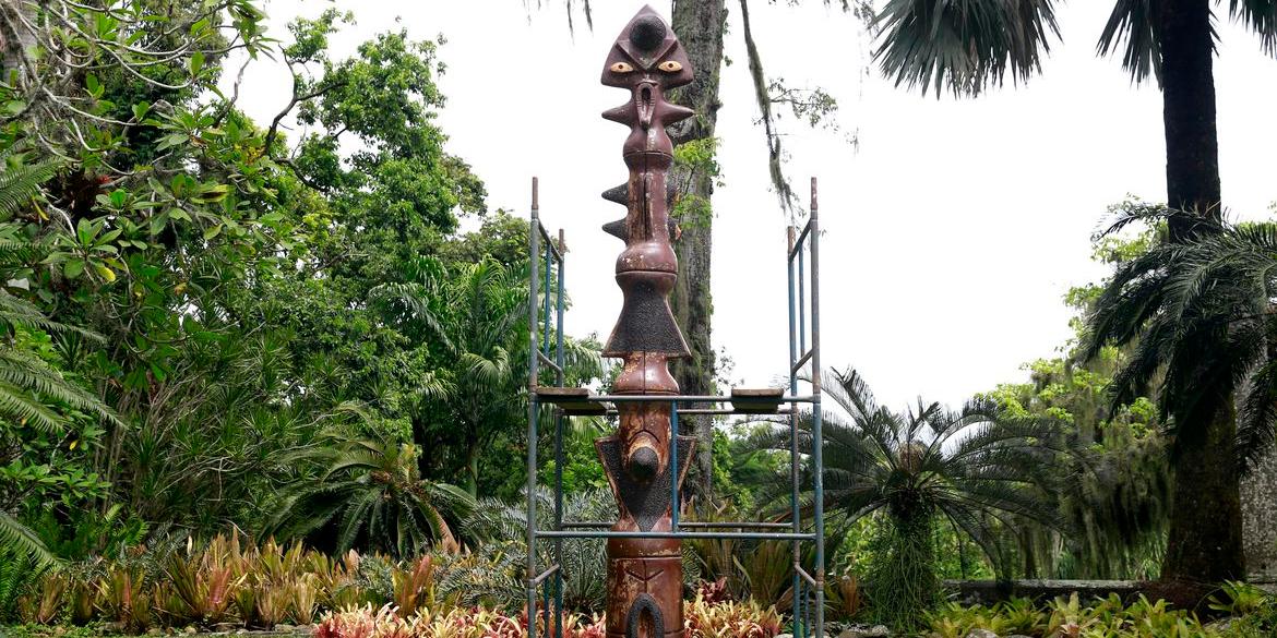 Sítio Roberto Burle Marx, em Barra de Guaratiba, na zona oeste do Rio de Janeiro (Tânia Rêgo/Agência)