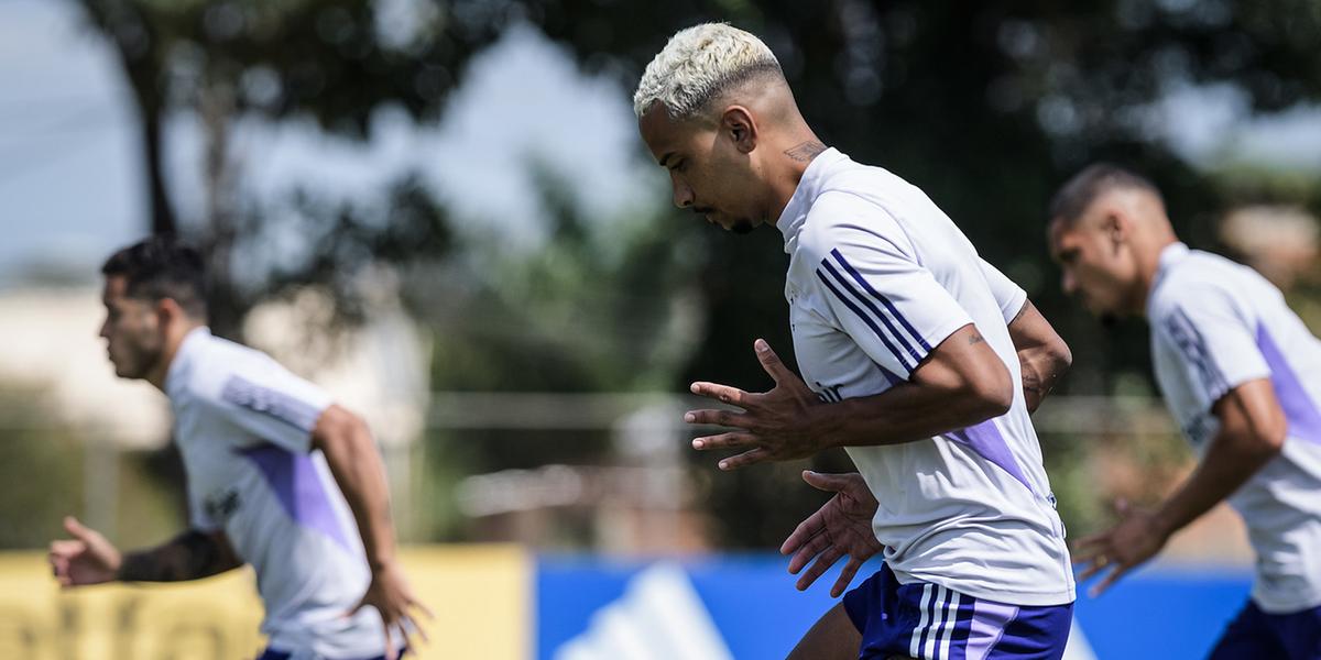 Matheus Pereira segue planejamento e deve retornar contra o Cuiabá (Gustavo Aleixo/Cruzeiro)