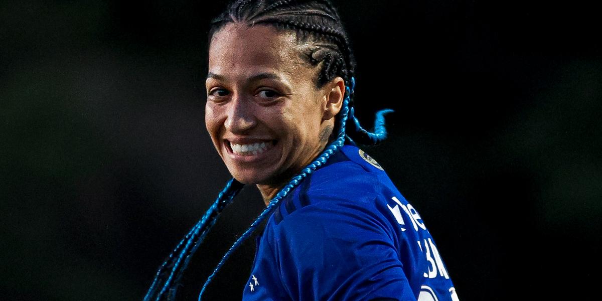 Byanca garante vitória do Cruzeiro no clássico contra o Atlético (Gustavo Martins/ Cruzeiro)