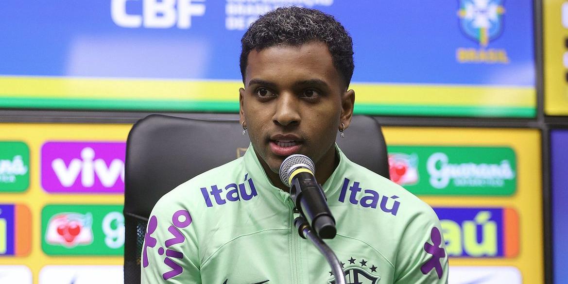 Rodrygo espera um confronto acirrado contra o Uruguai (Vitor Silva/CBF)