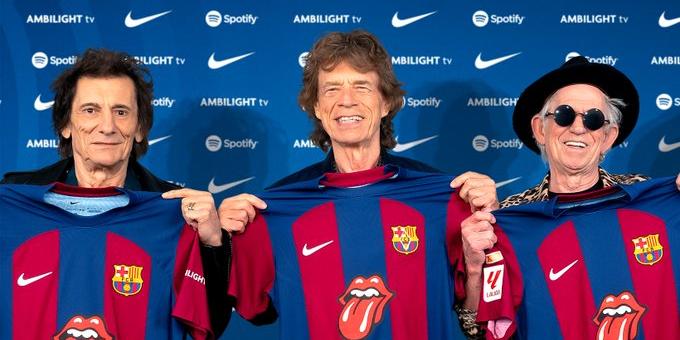 Histórica banda britânica será homenageada no clássico entre Barça e Real (Divulgação/ Barcelona)