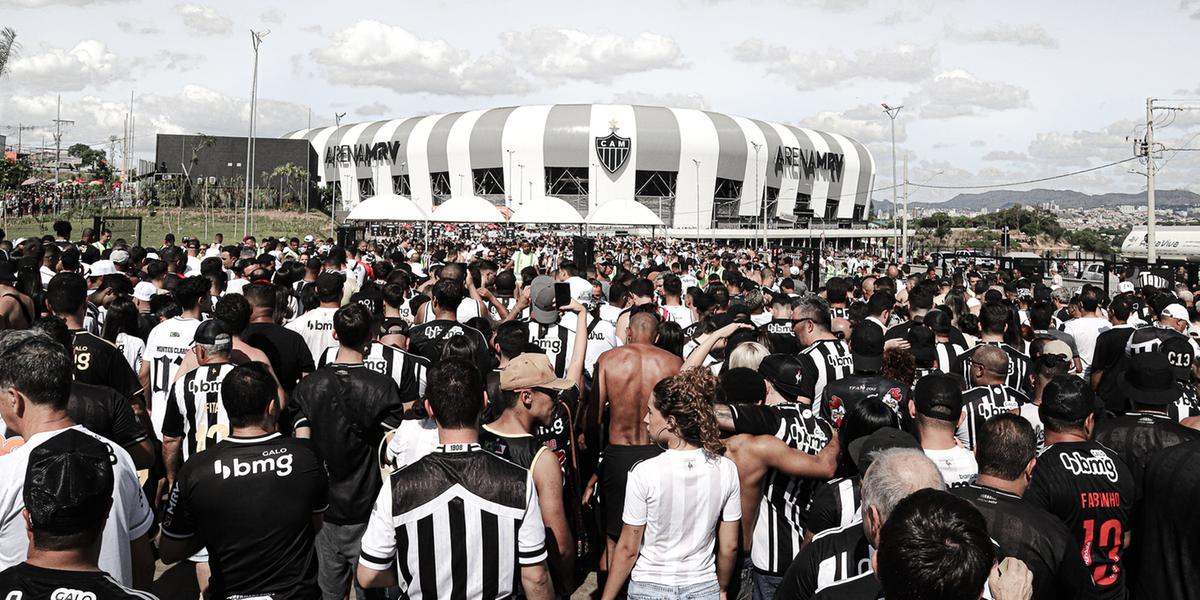 Galo vai encarar o Flu na Arena pela  30ª rodada do Brasileirão (Pedro Click / Atlético)