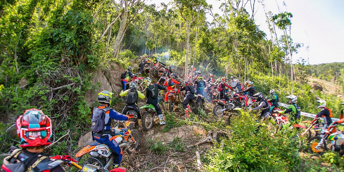 O Hard in Help é uma das maiores provas de hard enduro do estado de São Paulo em relação a estrutura, público e hospedagem (Hard in Help / divulgação)