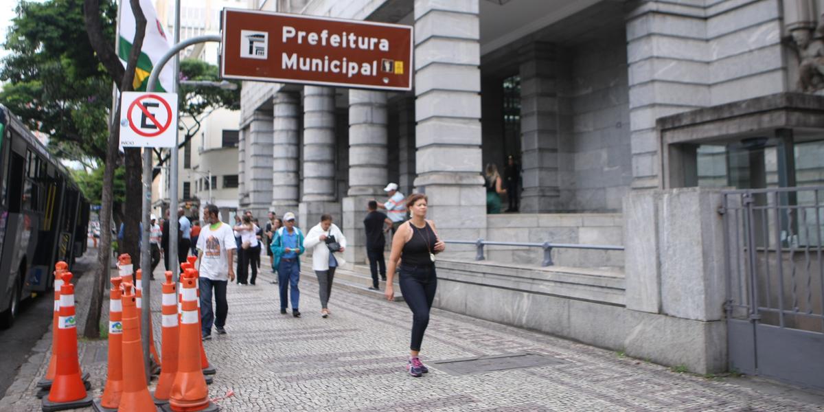 Prédio da Prefeitura de BH (Valéria Marques / Hoje em Dia)