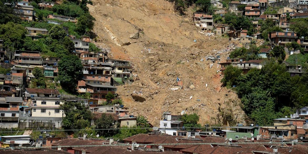 Morro da Oficina, em Petrópolis (Tomaz Silva/Agência Brasil)