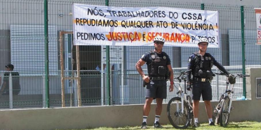 No centro de saúde Santa Amélia, na Pampulha, segurança já foi reforçada desde a semana passada, após quatro profissionais serem atacados por lutador de MMA (Valéria Marques/Hoje em Dia)