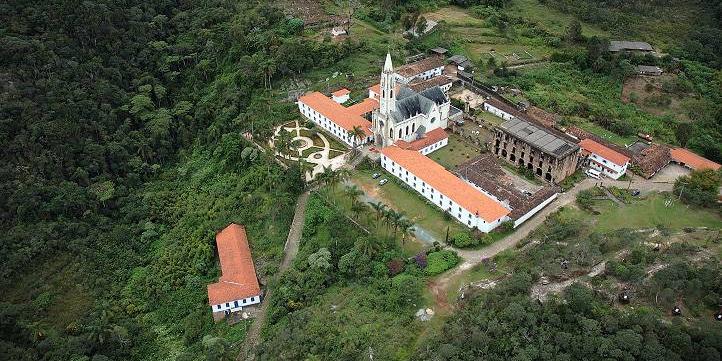 Santuário do Caraça está localizado entre os municípios de Catas Altas e Santa Bárbara (Miguel Andrade)