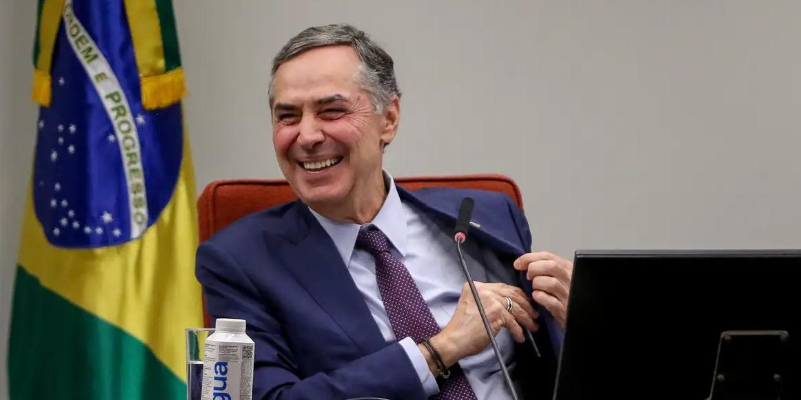 Barroso também citou que o Supremo contribuiu com o país contra o "negacionismo ambiental" e durante a pandemia de Covid-19, além de ser alvo dos atos golpistas de 8 de janeiro (José Cruz / Agência Brasil)