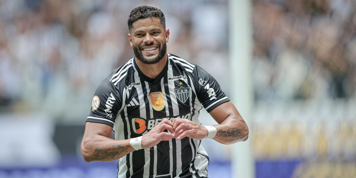 Hulk marca e Galo vencer o Grêmio no Maracanã (Pedro Souza / Atlético)