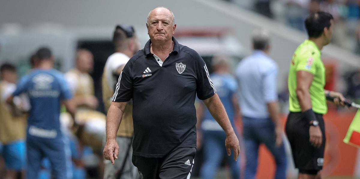 Felipão destaca momento do Galo e possibilidade real de alcançar o topo da série A (Pedro Souza /  Atlético)