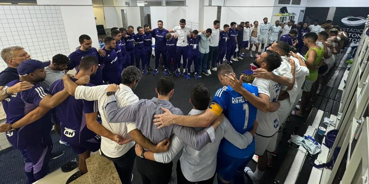 Cruzeiro celebra permanência na série A (Marco A. Ferraz / Cruzeiro)