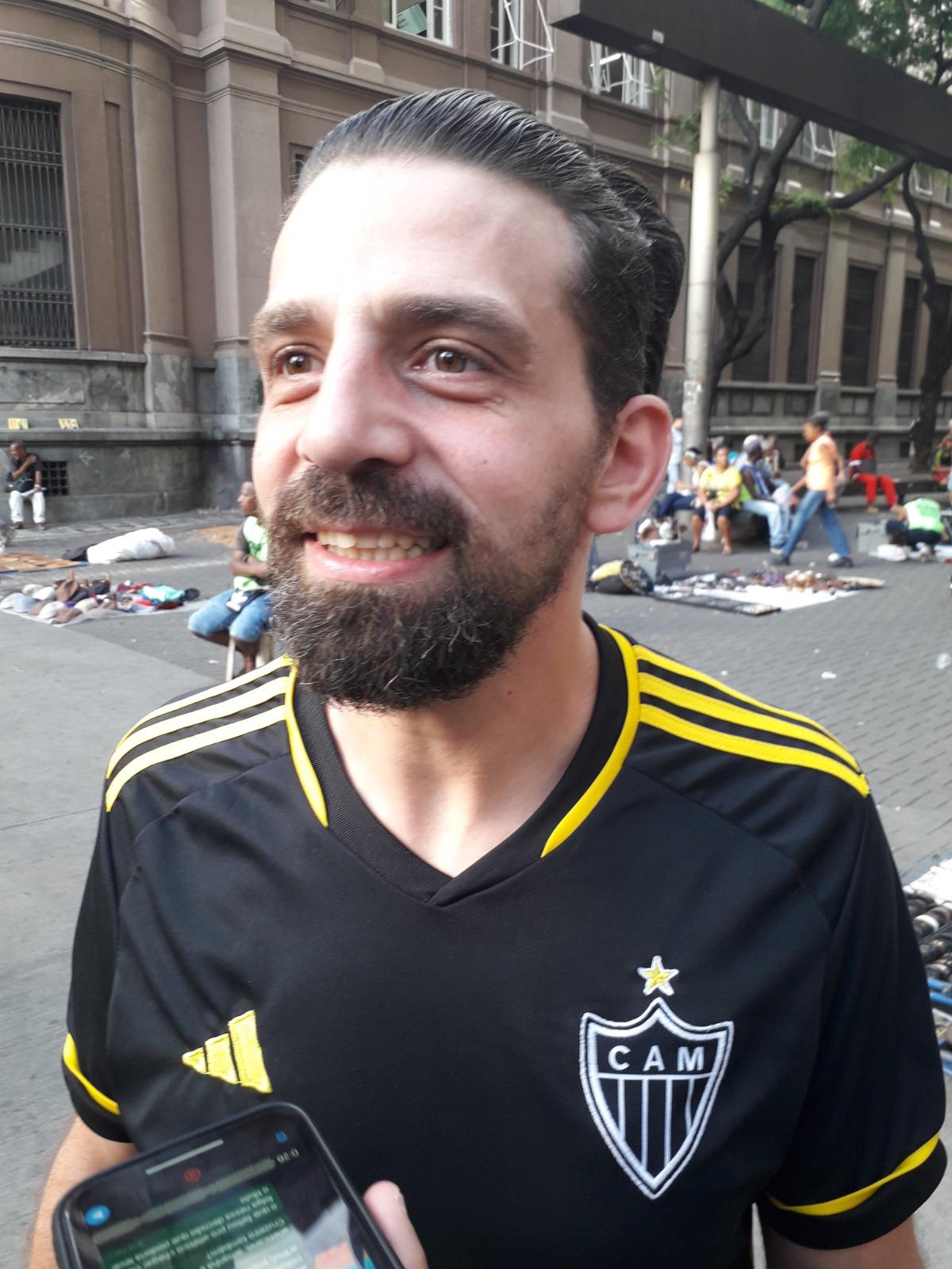 Youssef, de 45 anos (Maurício Vieira/ Hoje em Dia)