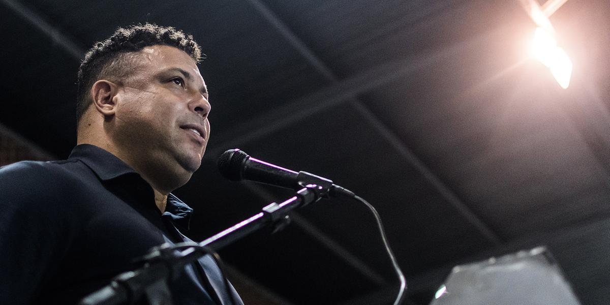 Ronaldo promete relação melhor com a torcida e time mais forte em 2024 (Gustavo Aleixo/Cruzeiro)