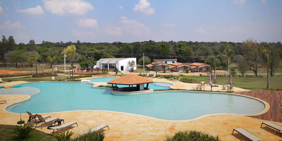 Estrutura do Vale das Águas Fazenda Resort é completa, com 46 chalés e 12 apartamentos, atendendo a diversos gostos (Vale das Águas / divulgação)