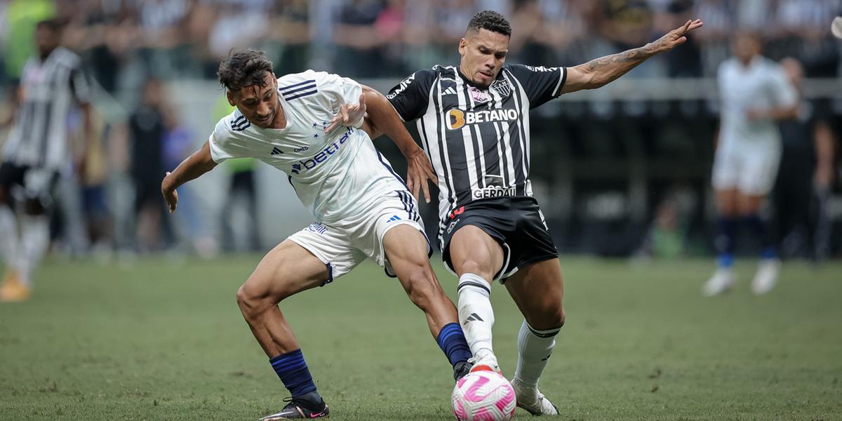 Atlético e Cruzeiro se enfrentarão na terceira rodada do Mineiro de 2024 (Pedro Souza / Atlético)