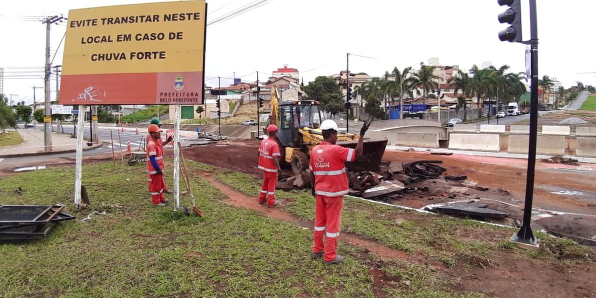 Pampulha foi a região que mais registrou chuva em BH (Maurício Vieira)